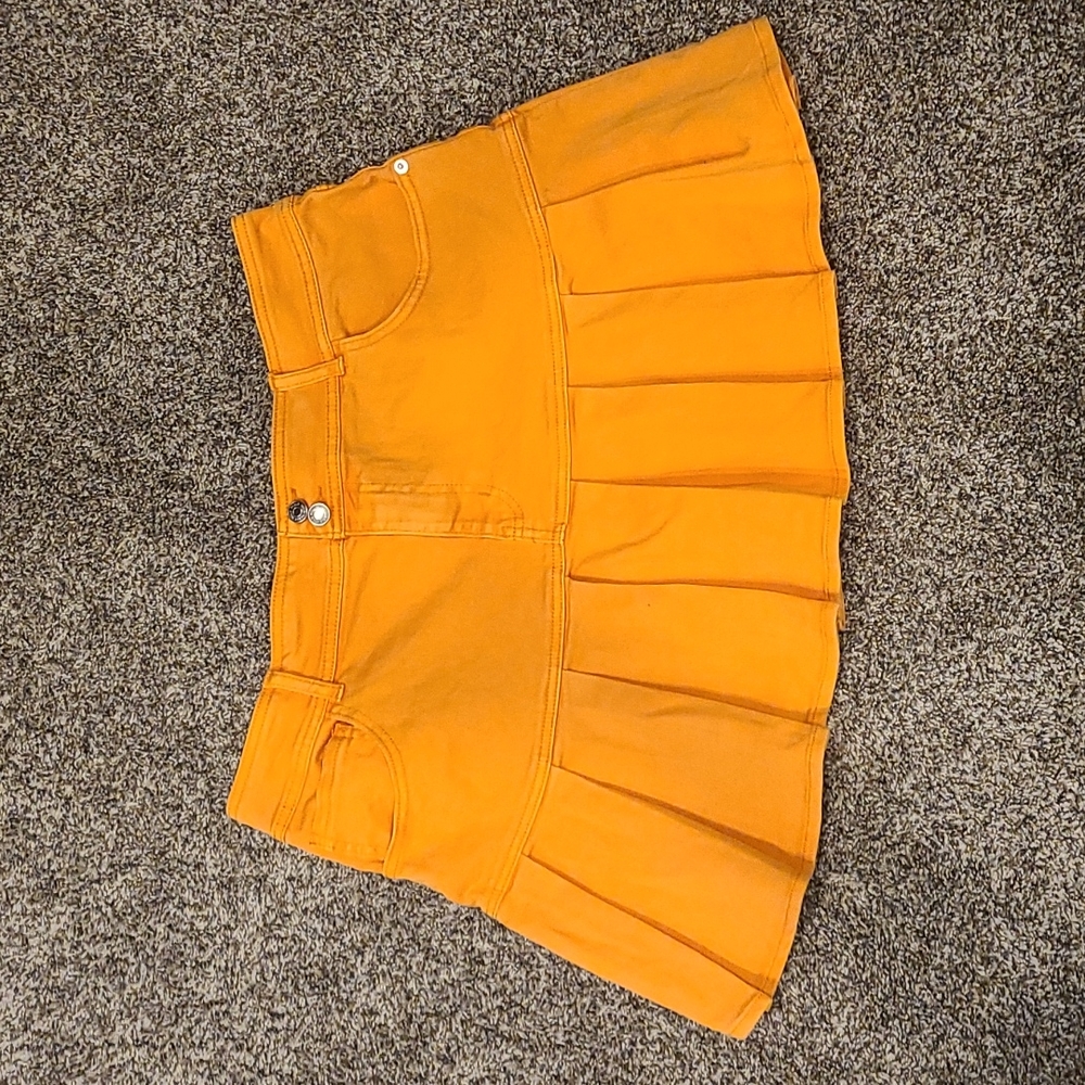 Wild Fable Women Orange Jean Shirt Size 12